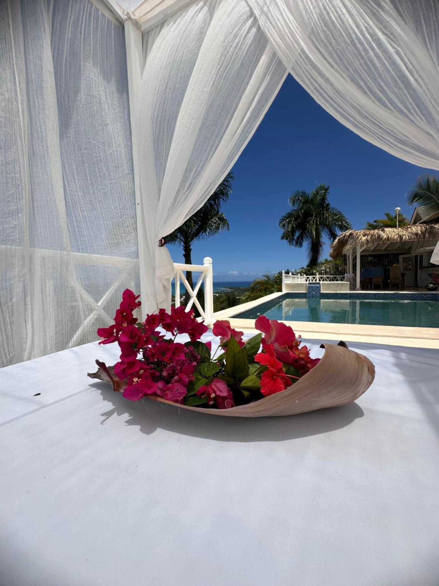 Villa Blanca Chambre D'Hotes Vue Sur Mer Las Terrenas Exterior foto