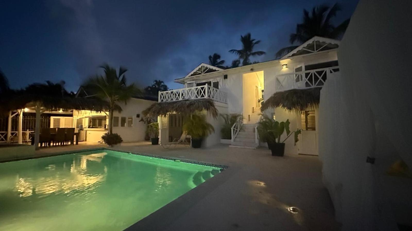 Villa Blanca Chambre D'Hotes Vue Sur Mer Las Terrenas Exterior foto