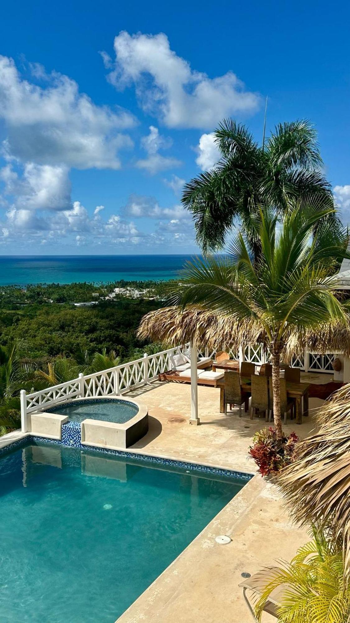 Villa Blanca Chambre D'Hotes Vue Sur Mer Las Terrenas Exterior foto