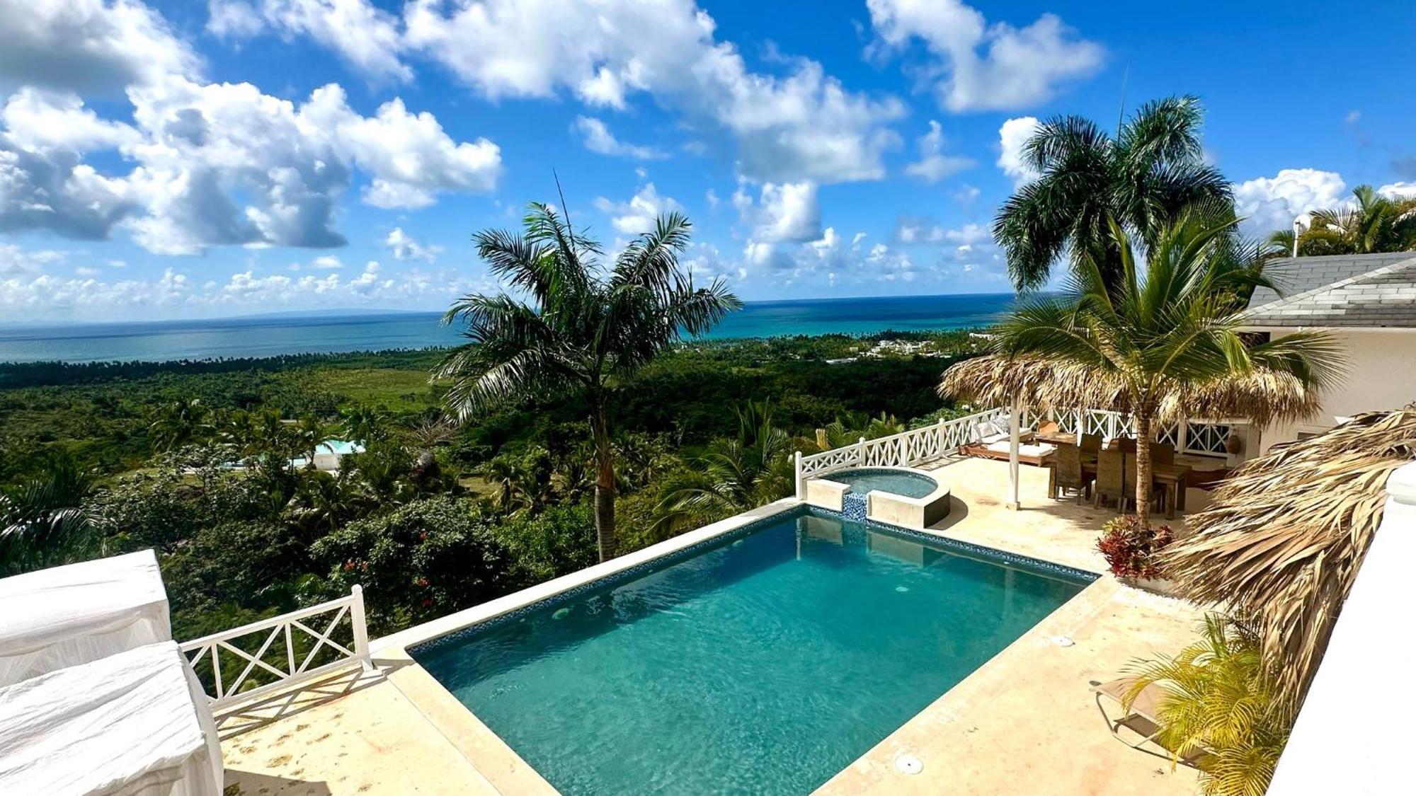 Villa Blanca Chambre D'Hotes Vue Sur Mer Las Terrenas Exterior foto