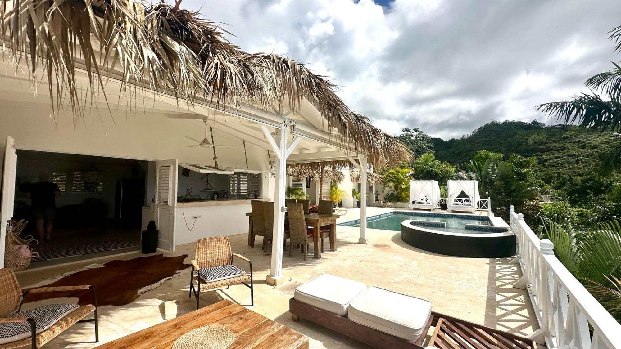 Villa Blanca Chambre D'Hotes Vue Sur Mer Las Terrenas Exterior foto